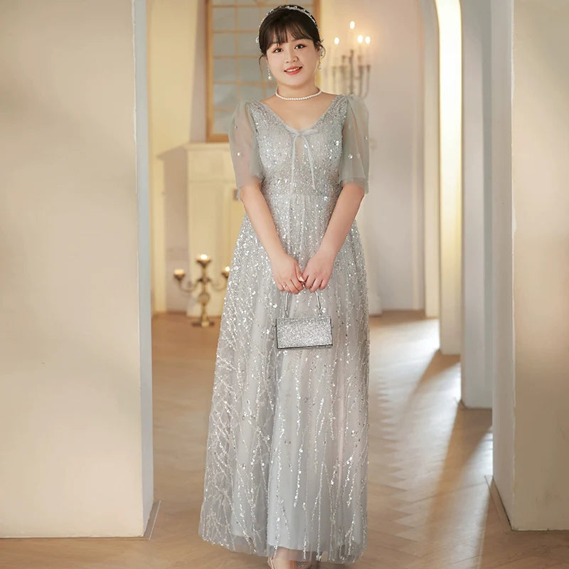 Elegant French Evening Dress