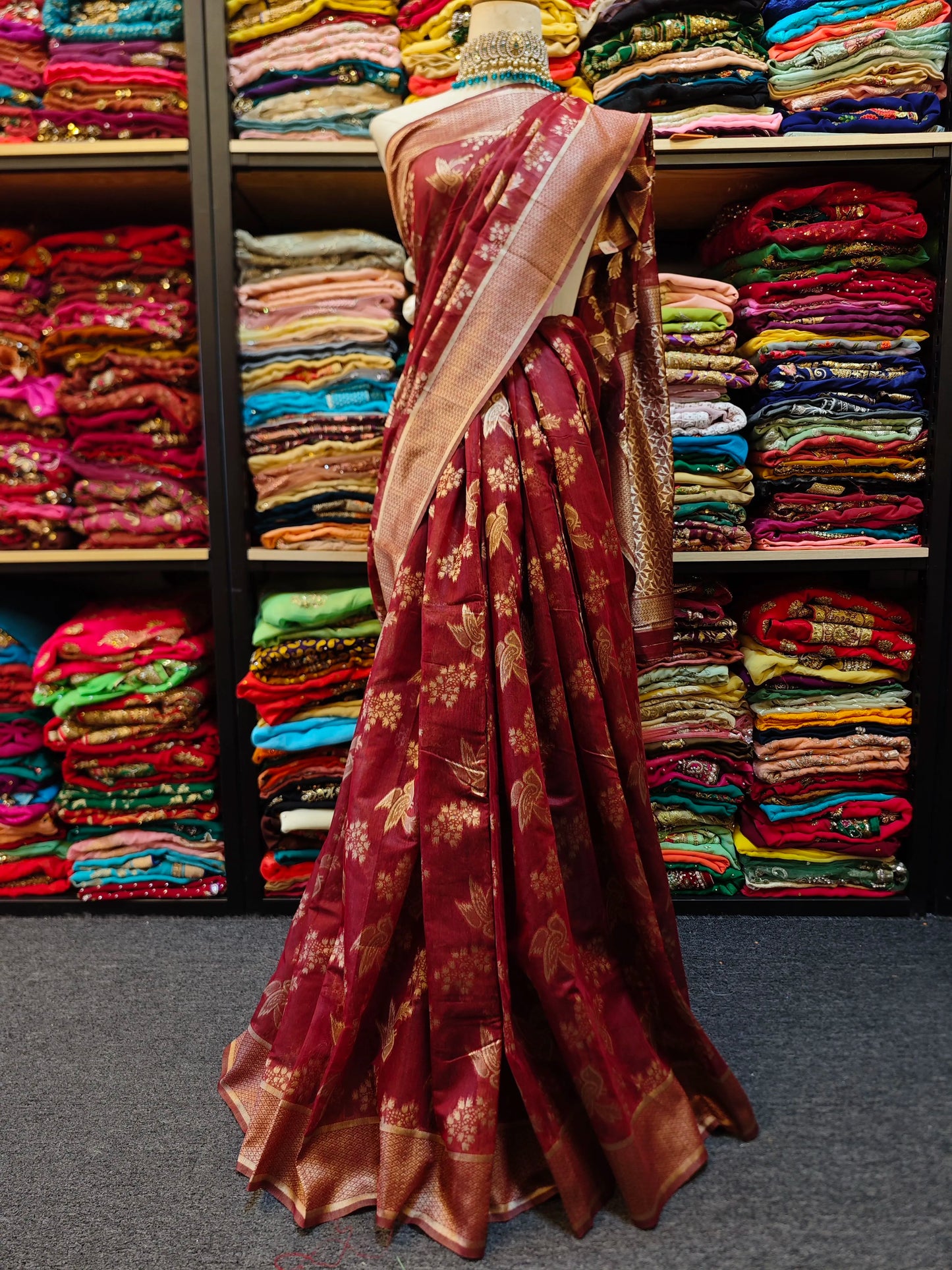 Indian Brocade Saree