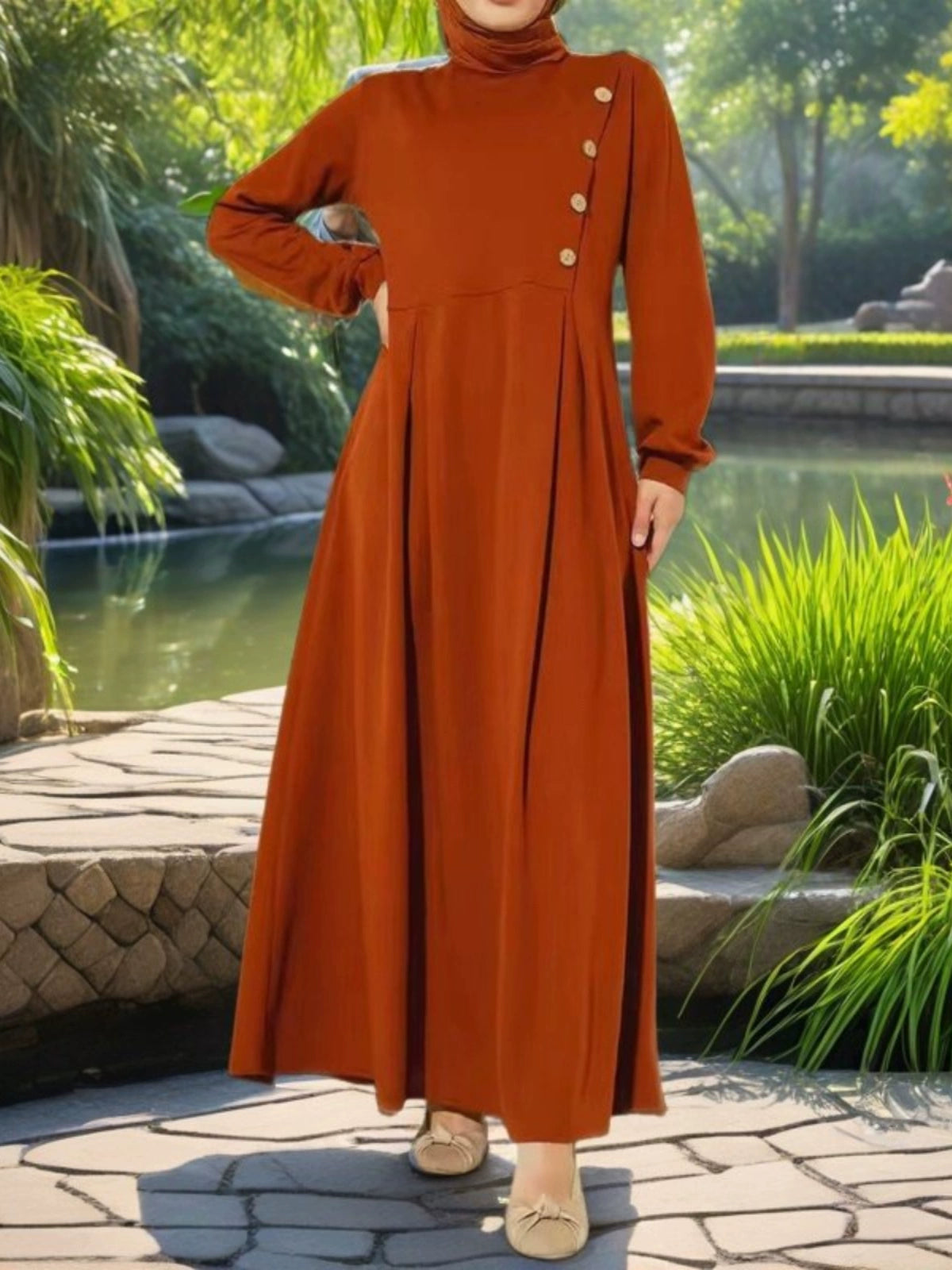 Ethnic Long Fashionable Dress