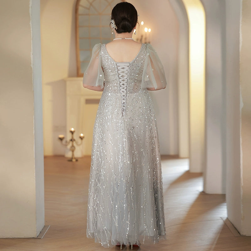 Elegant French Evening Dress