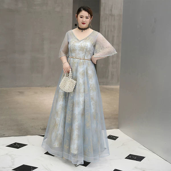 Lace French Elegant Wedding Evening Dress