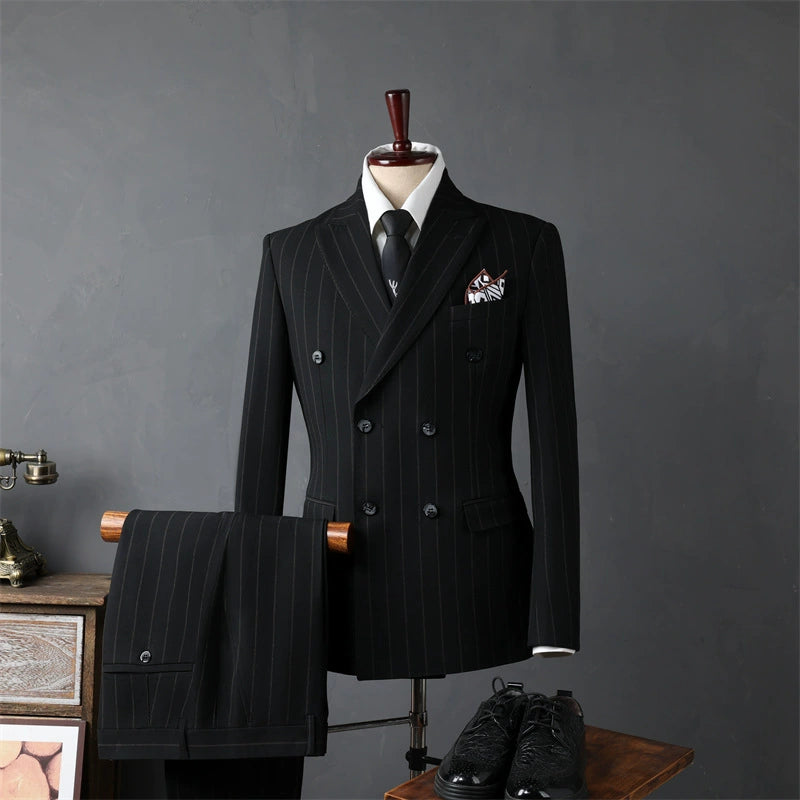 British Style 3-Piece Suit Set