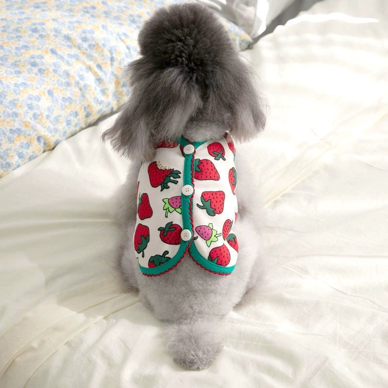 Cute Teddy Bear Pet Vest for Small Dogs & Cats