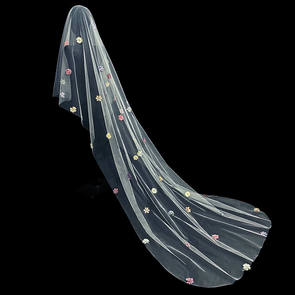 Wedding Veil Dopamine Petal