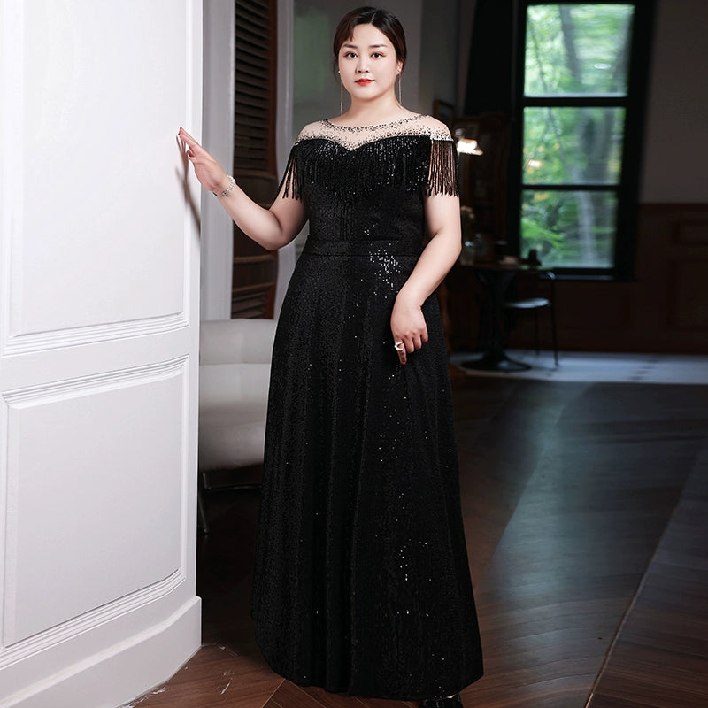 Elegant Black Evening Dress