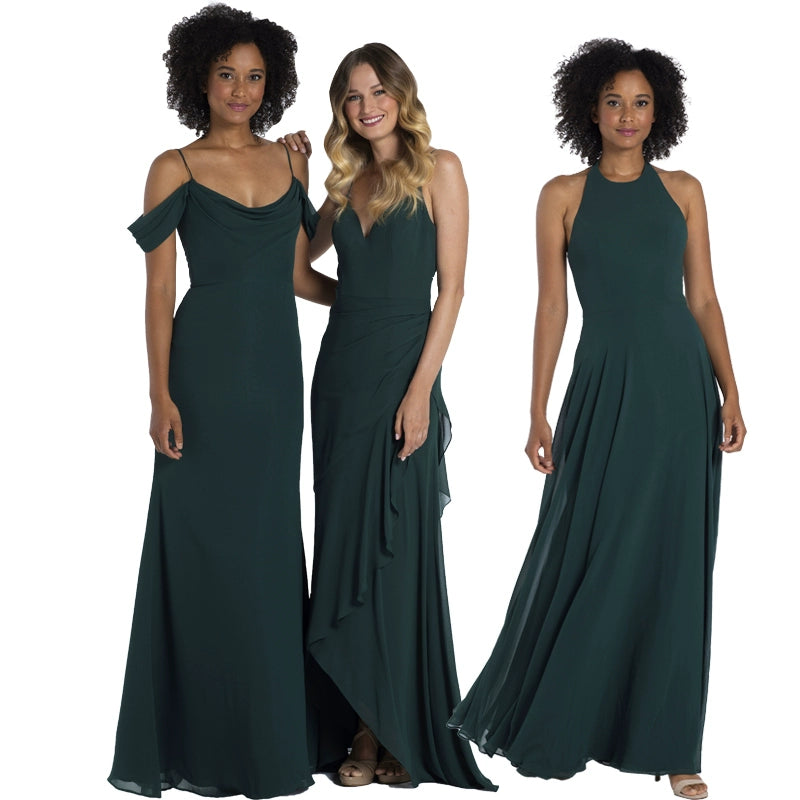 Green Bridesmaid Dress