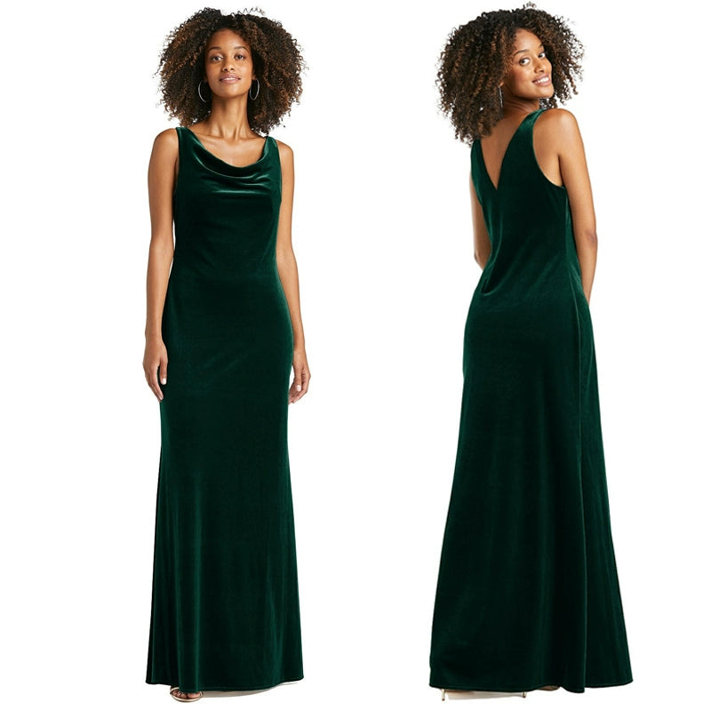Demi-Season Bridesmaid Dress