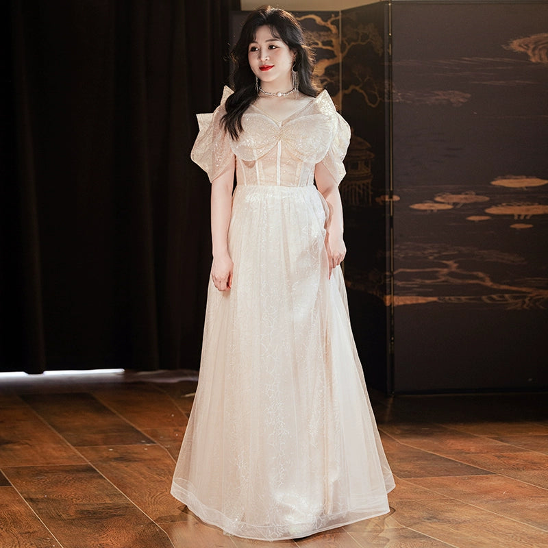 Elegant French Bridesmaid Dress