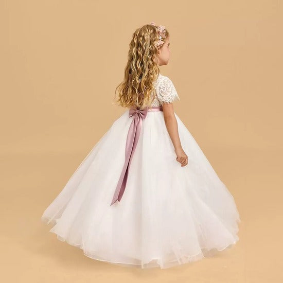 Piano Kids Flower Girl Dress