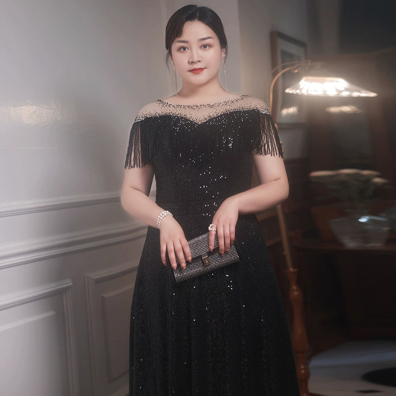 Elegant Black Evening Dress