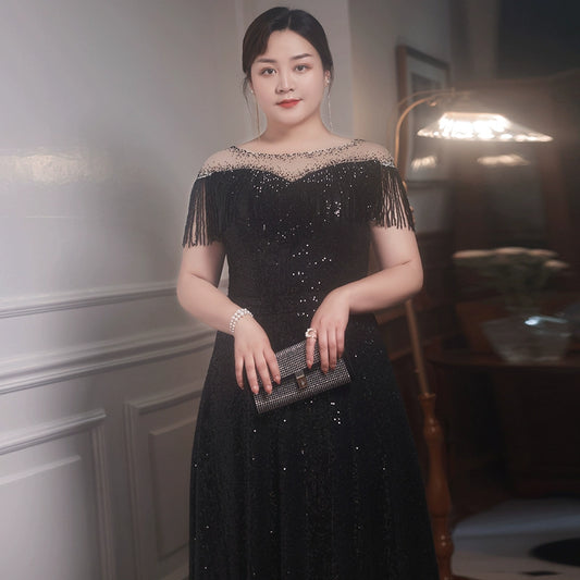 Elegant Black Evening Dress