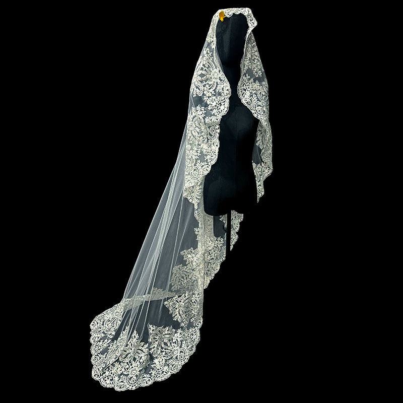 Wedding Veil Long Lace