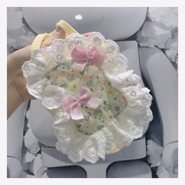 Malzes Small Dog Floral Sling Dress – Soft Cotton Summer