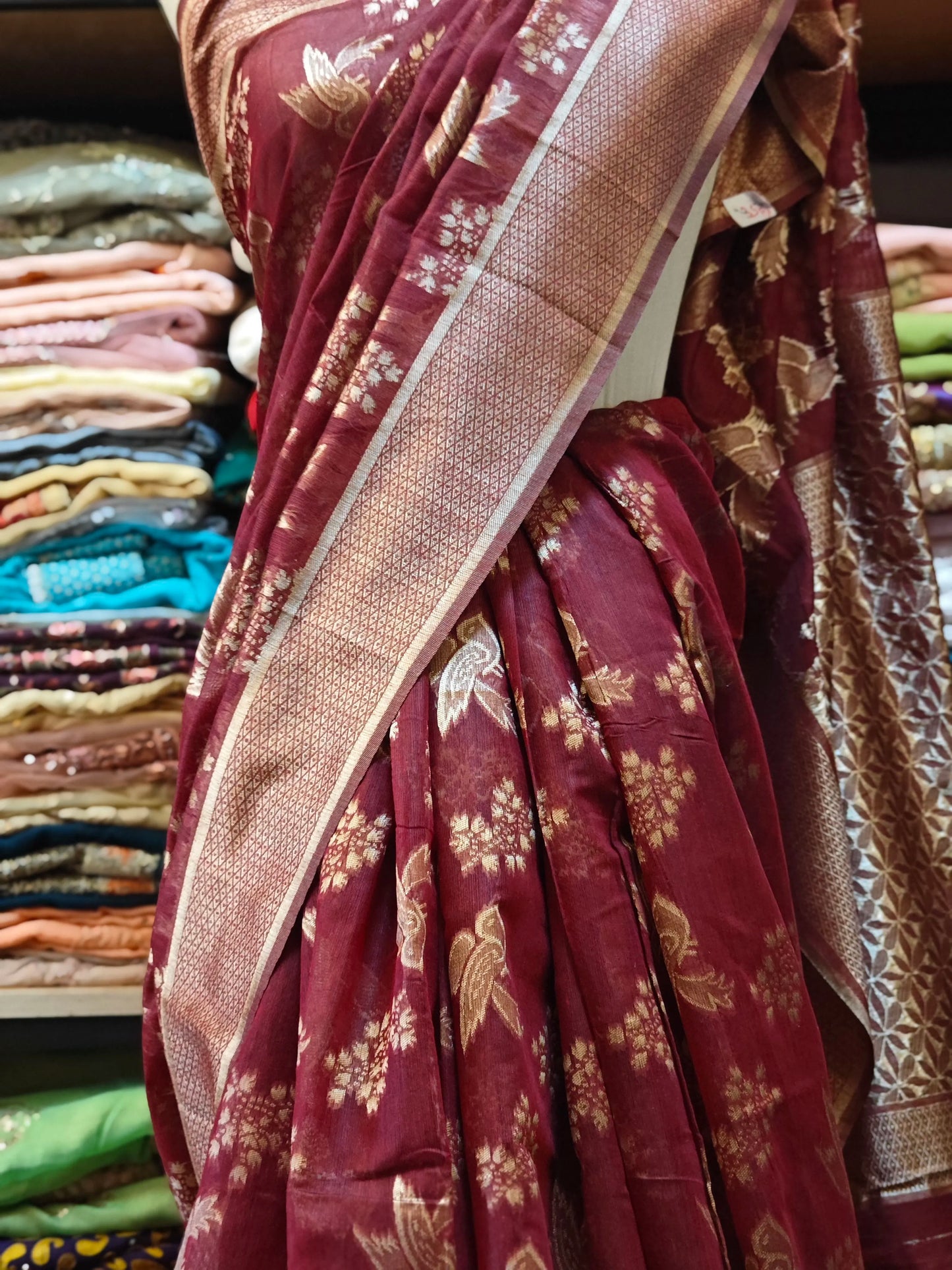 Indian Brocade Saree