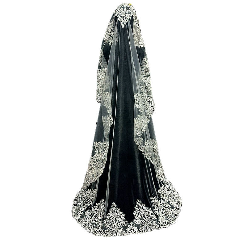 Wedding Veil Long Lace