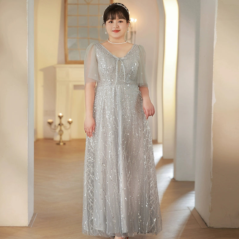 Elegant French Evening Dress