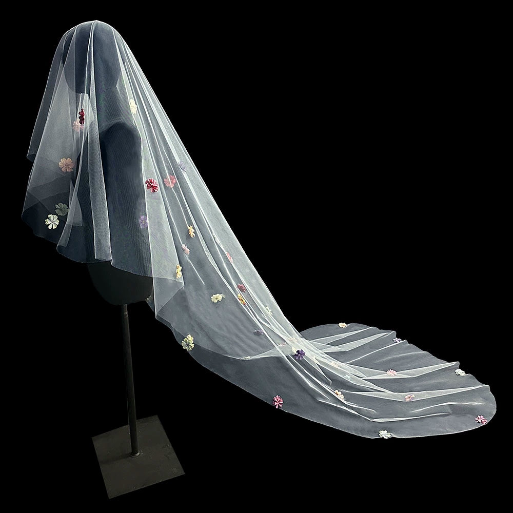 Wedding Veil Dopamine Petal