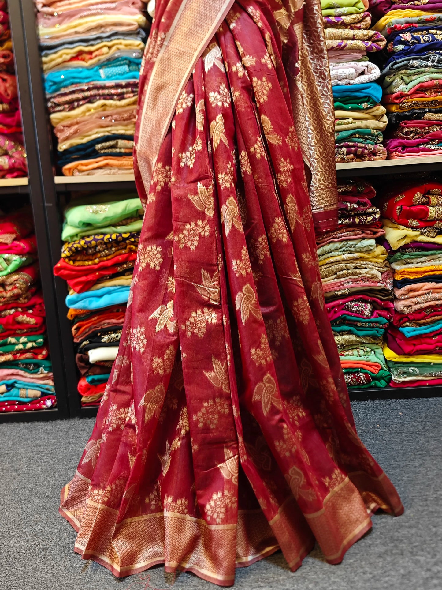 Indian Brocade Saree