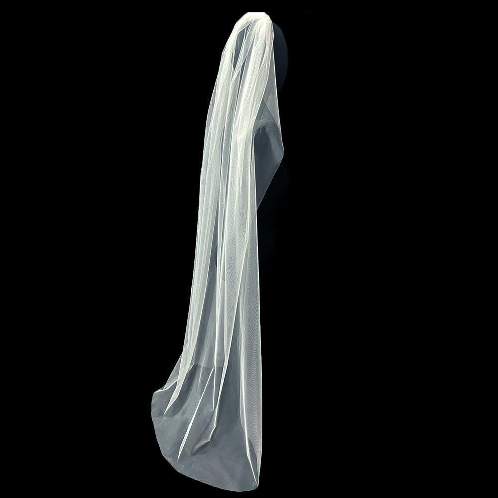 Wedding Fairy Veil 170cm Hair Comb