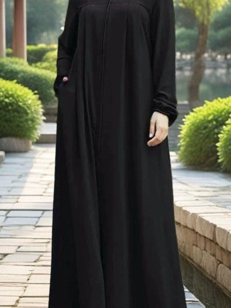 Hui Women's Loose Large Size Cardigan Dress