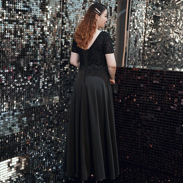 Black Long Evening Dress