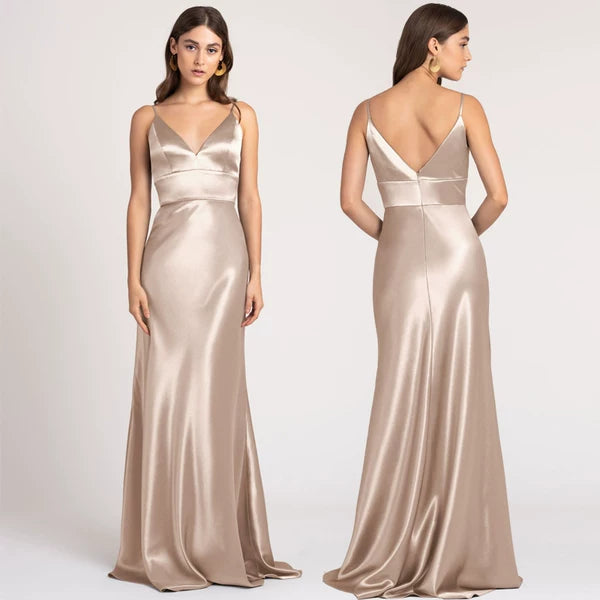 Bridesmaid Satin Dress