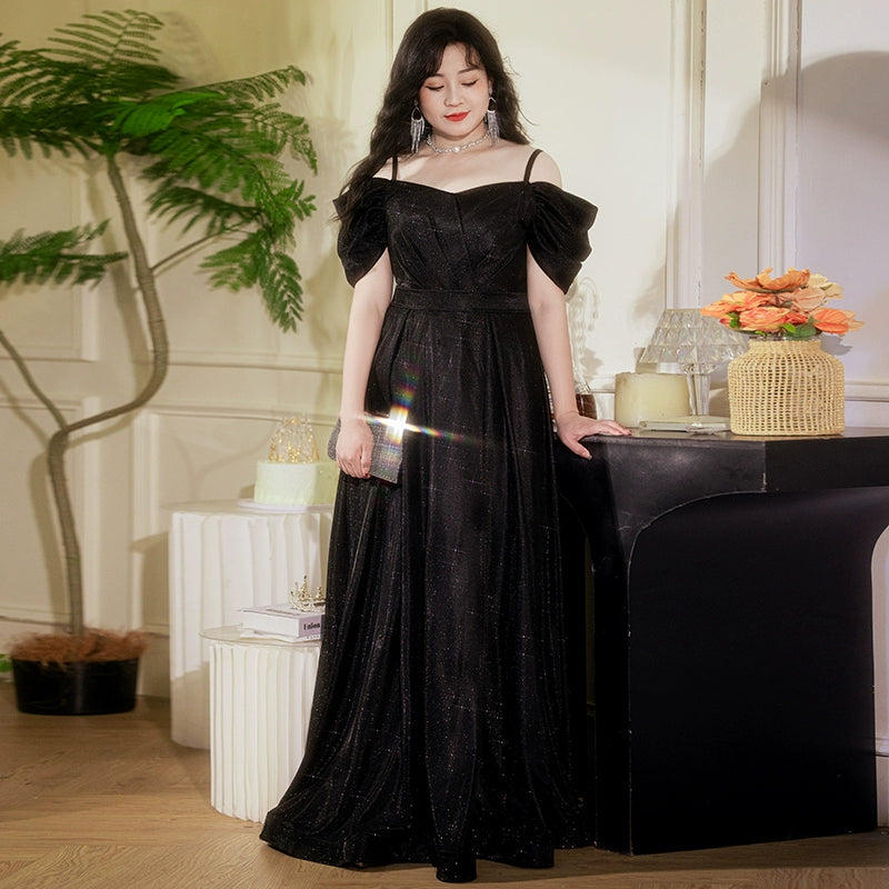 Elegant Open Shoulders Evening Dress