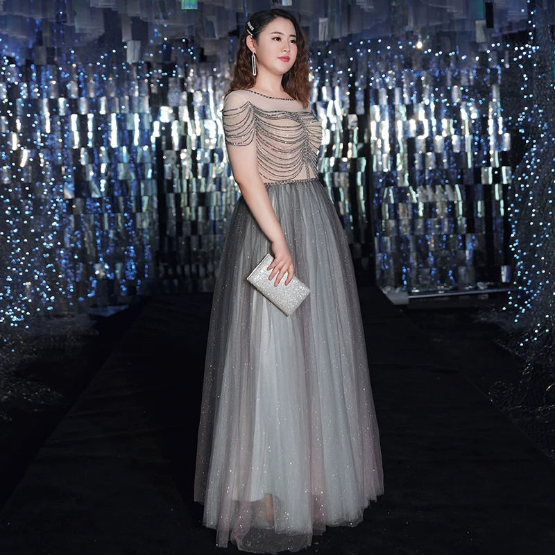 Elegant Wedding Evening Dress