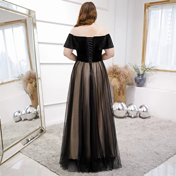 Black High-End Evening Dress