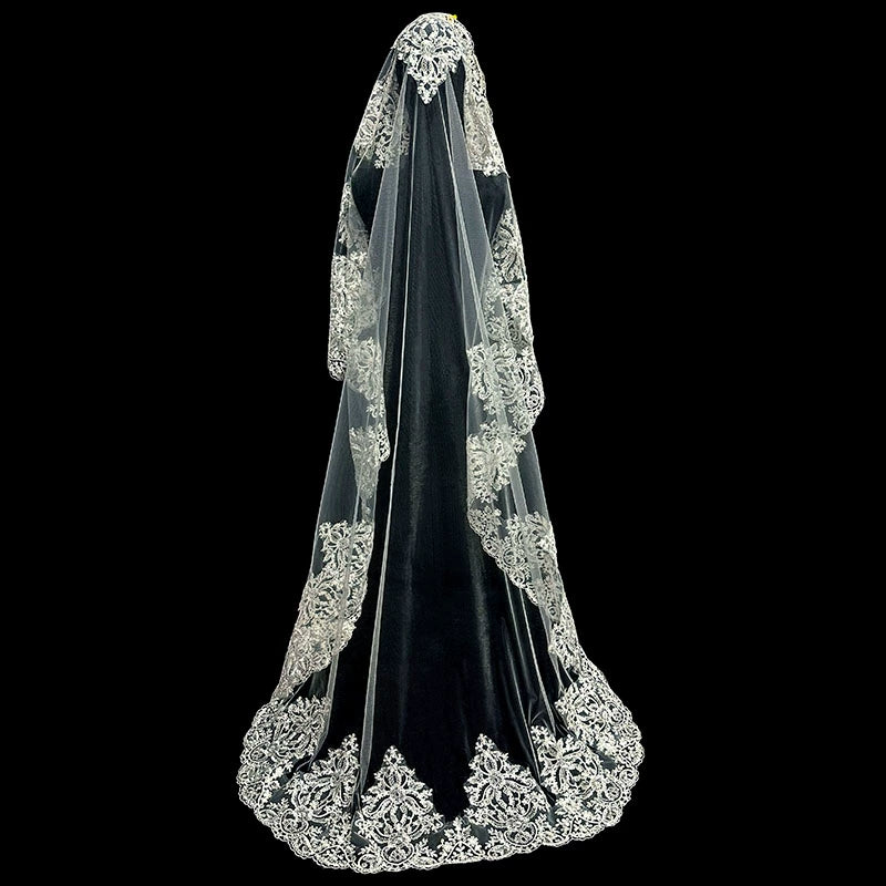 Wedding Veil Long Lace