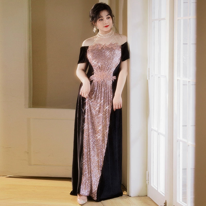 Elegant Plus Size Evening Dress