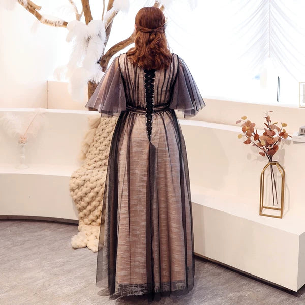 Elegant Plus Size Winter Evening Dress