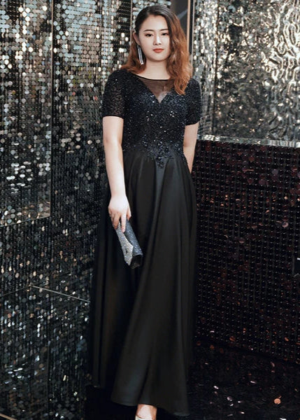 Black Long Evening Dress