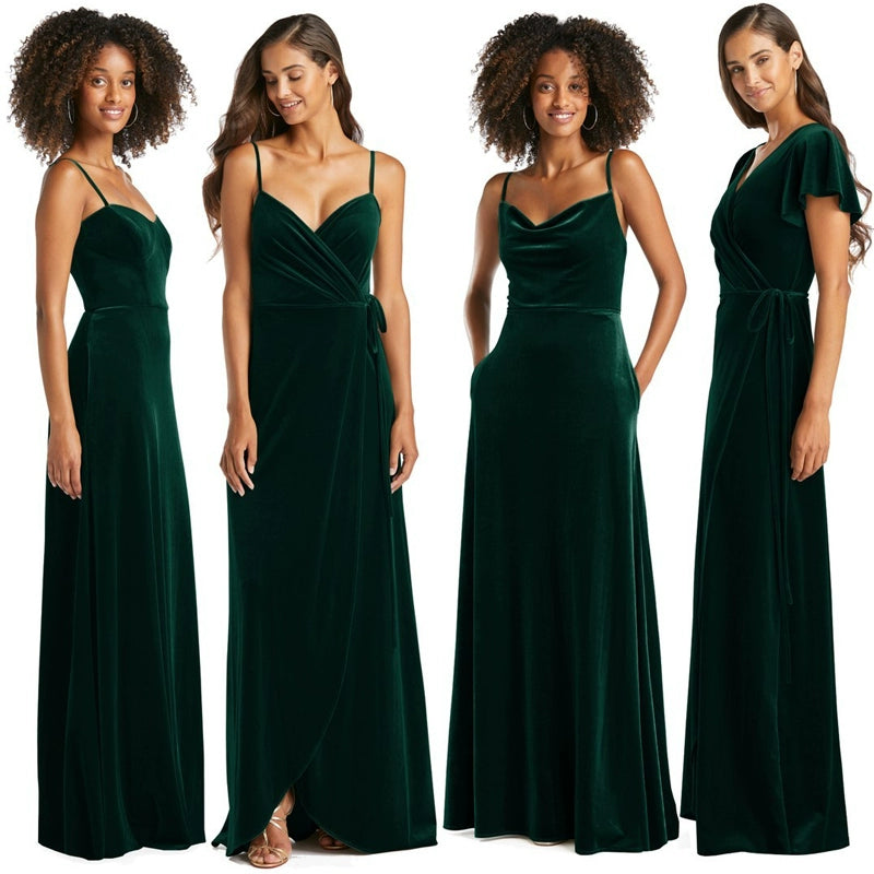 Demi-Season Bridesmaid Dress