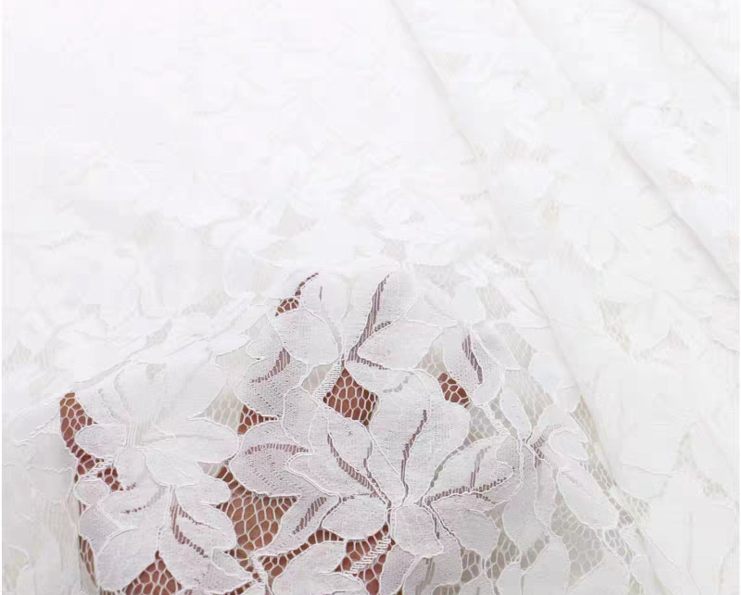 Non-elastic two-color lace 3002-001 | Amehandmadesg