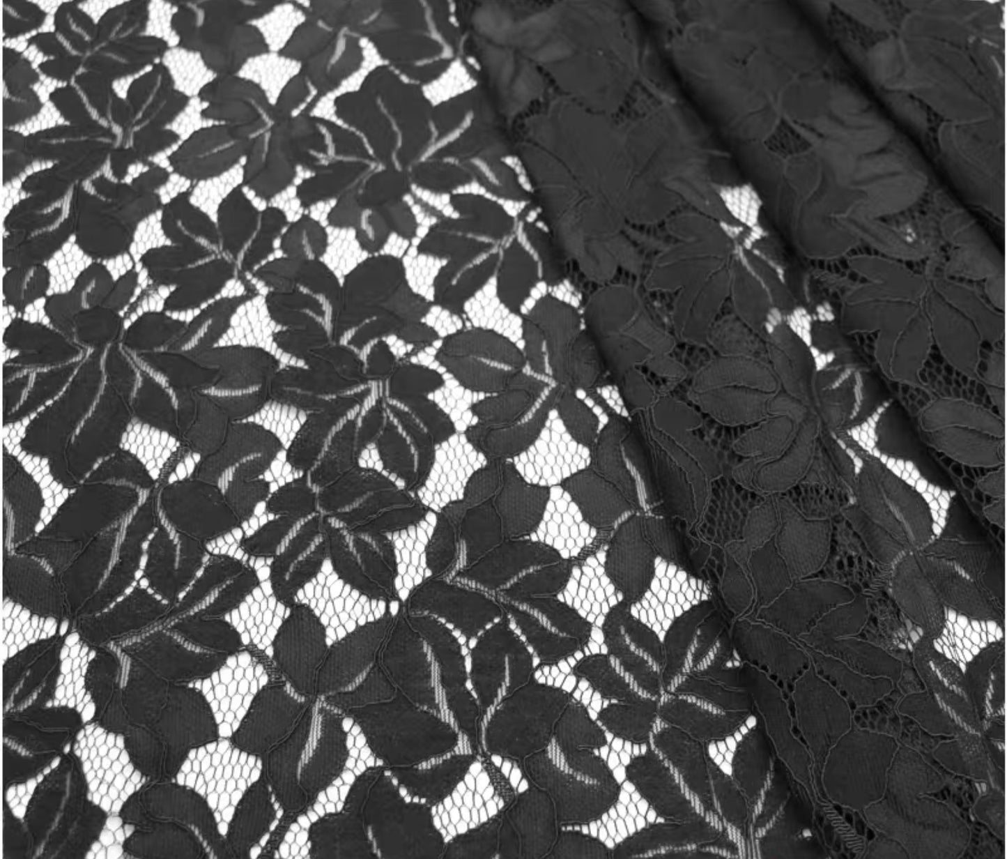 Non-elastic two-color lace 3002-001 | Amehandmadesg