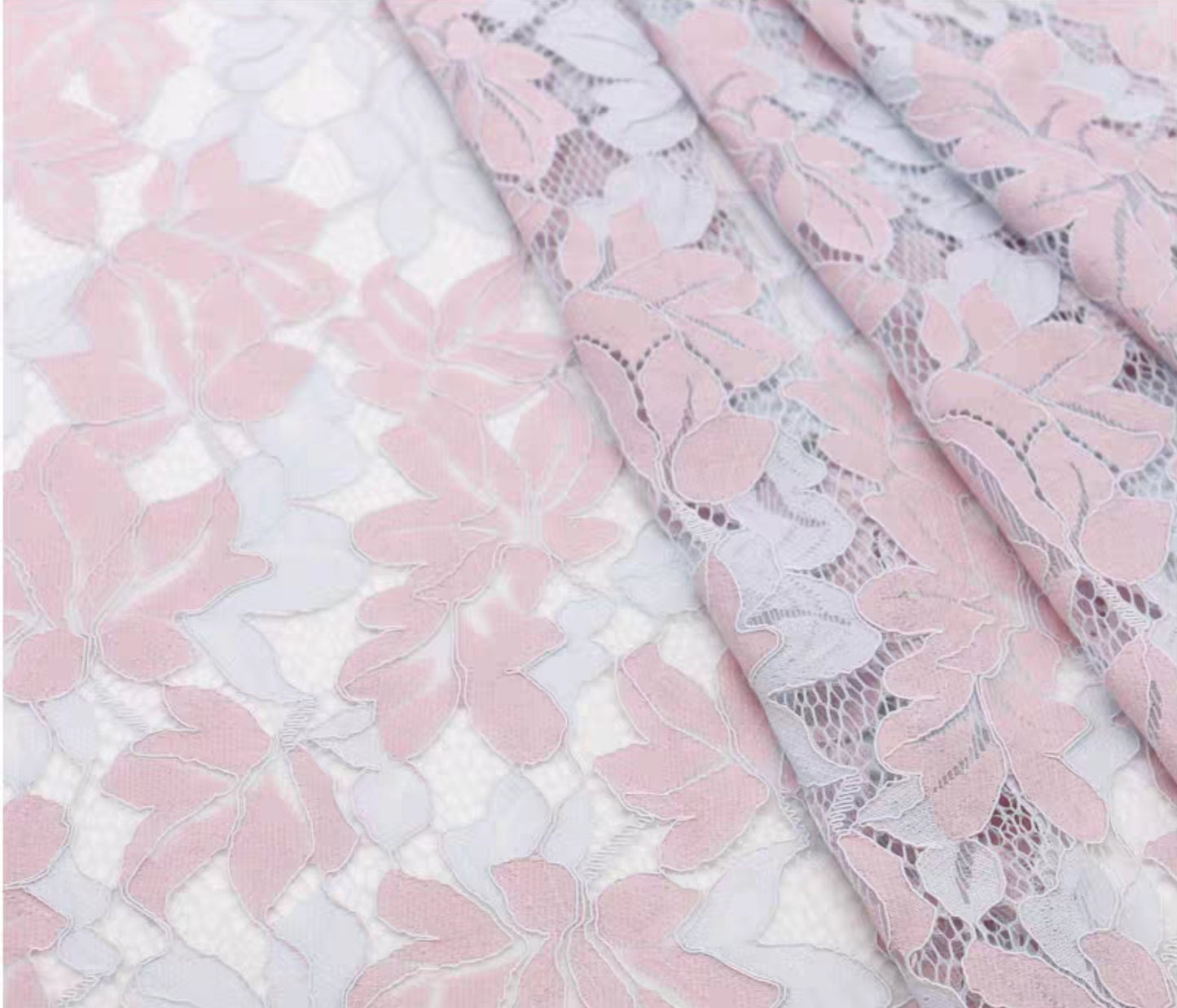 Non-elastic two-color lace 3002-001 | Amehandmadesg