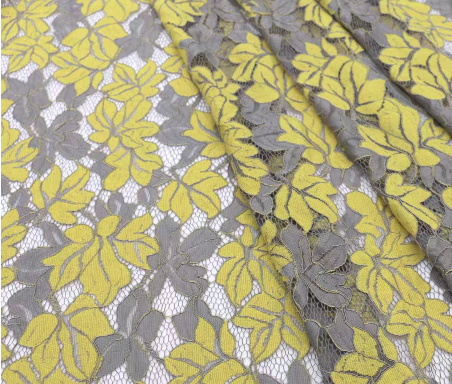 Non-elastic two-color lace 3002-001 | Amehandmadesg
