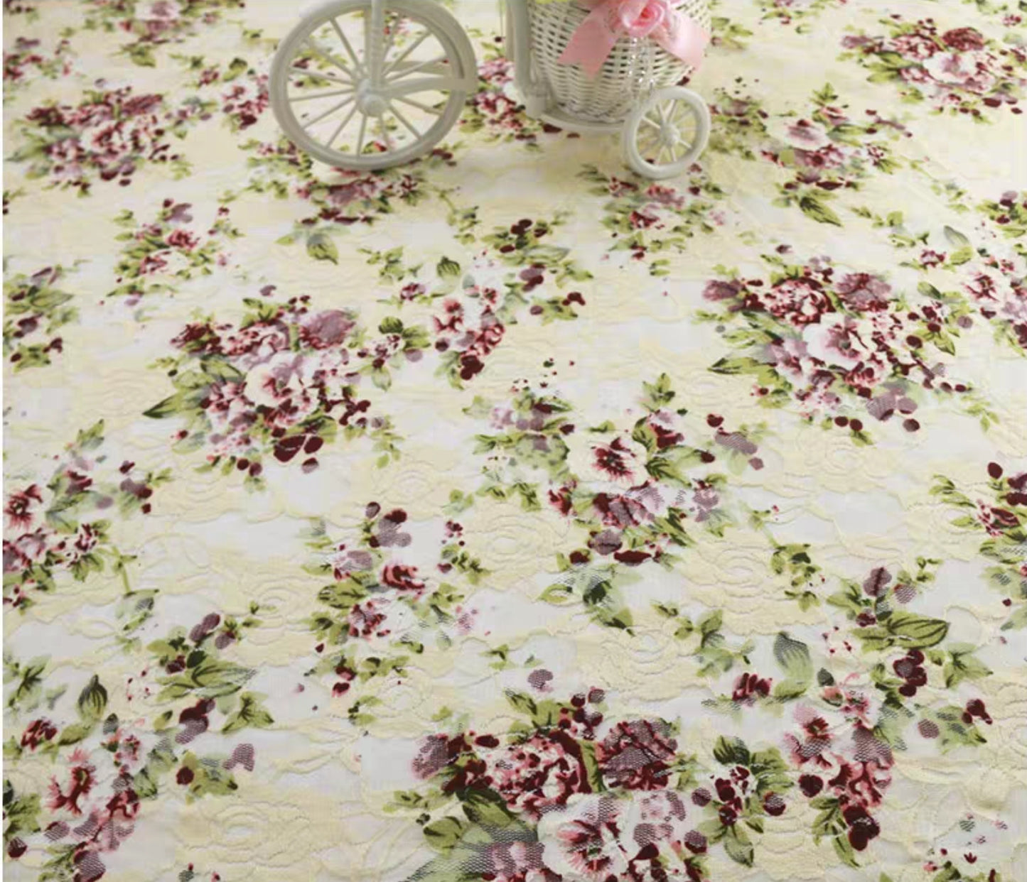 Lace fabric printing 3002-003 | Amehandmadesg