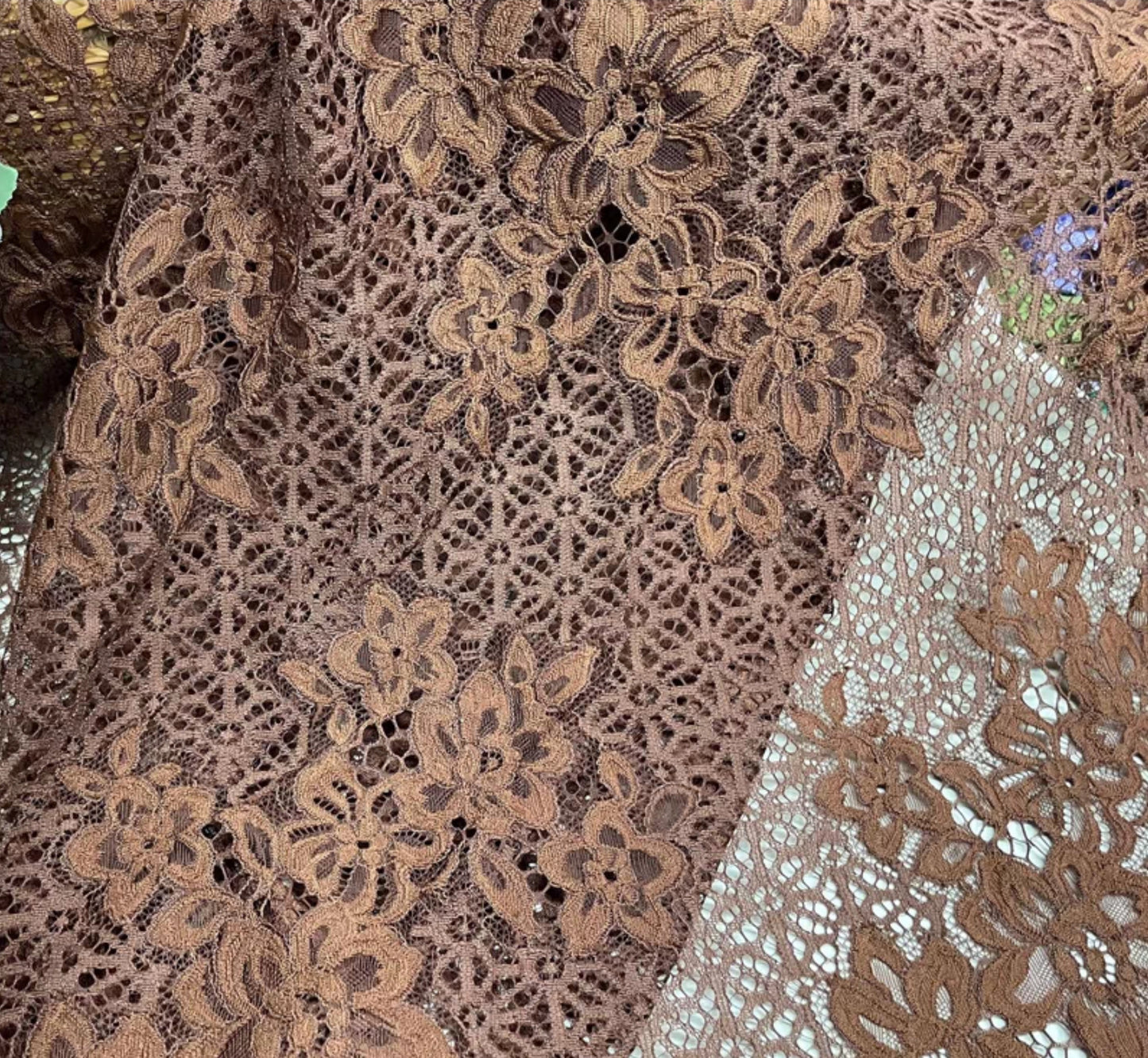 Lace fabric printing 3001-001 | Amehandmadesg