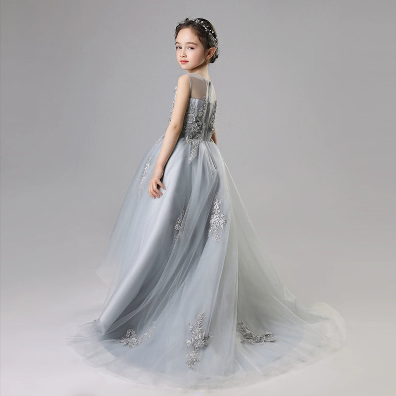 Girl's Princess Evening Dresses: Exquisite Tutu Skirt for Catwalk