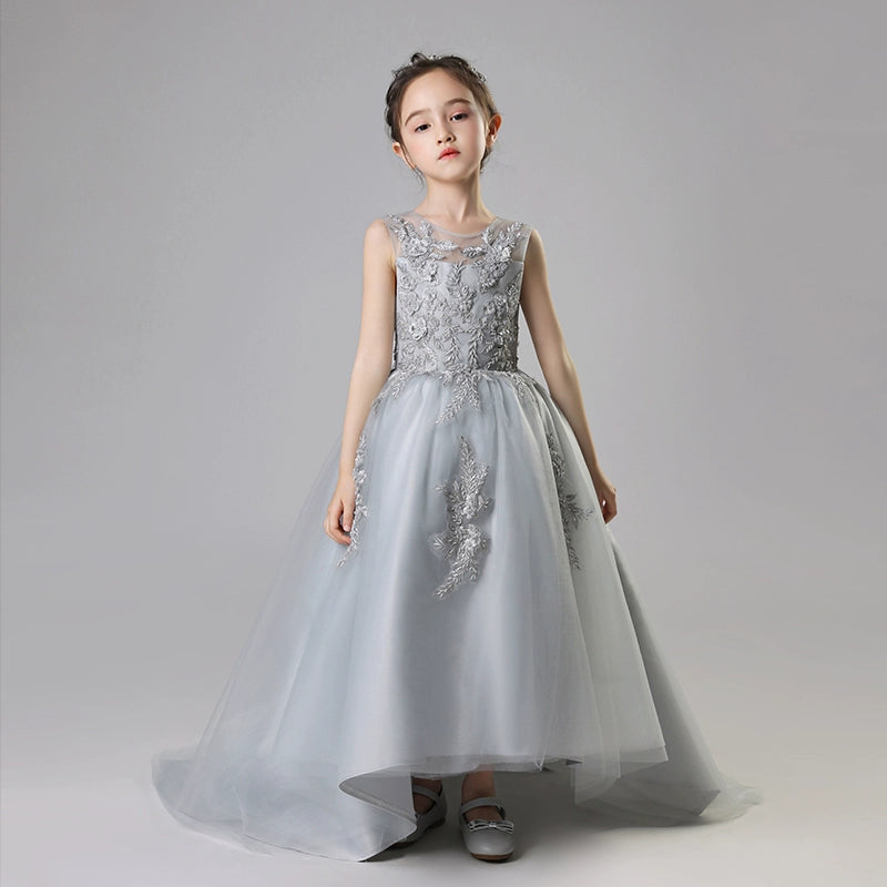 Girl's Princess Evening Dresses: Exquisite Tutu Skirt for Catwalk