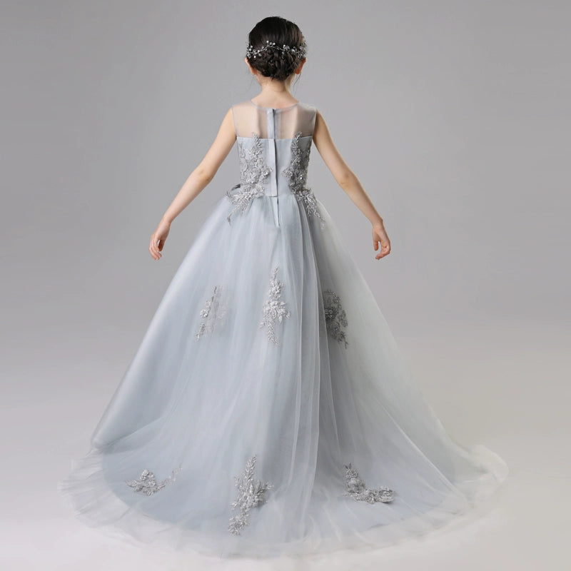 Girl's Princess Evening Dresses: Exquisite Tutu Skirt for Catwalk