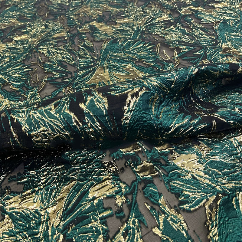 Embossed Jacquard Organza