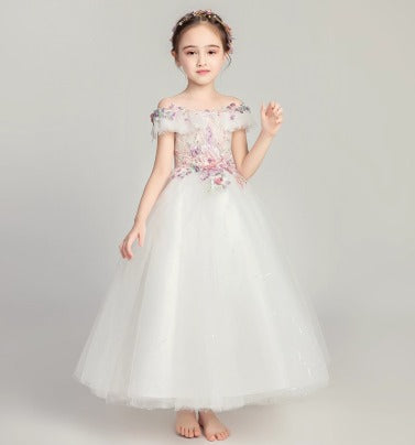 Elegant Flower Girl Dress: Children's Wedding & Performance Gown