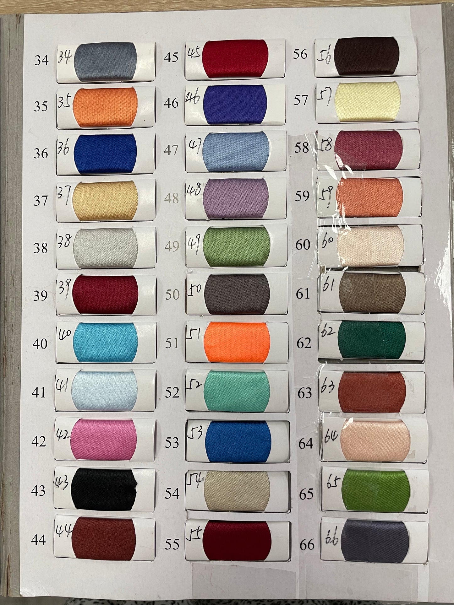Satin stiff standart395