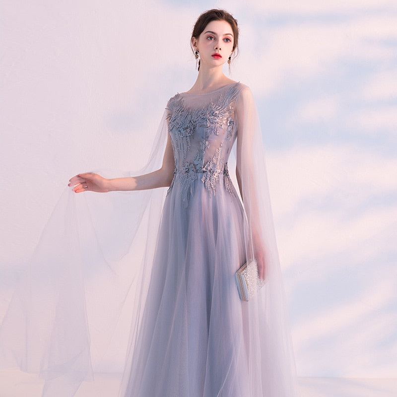 Noble Women Slim Qipao Exquisite Embroidery Beading Dress