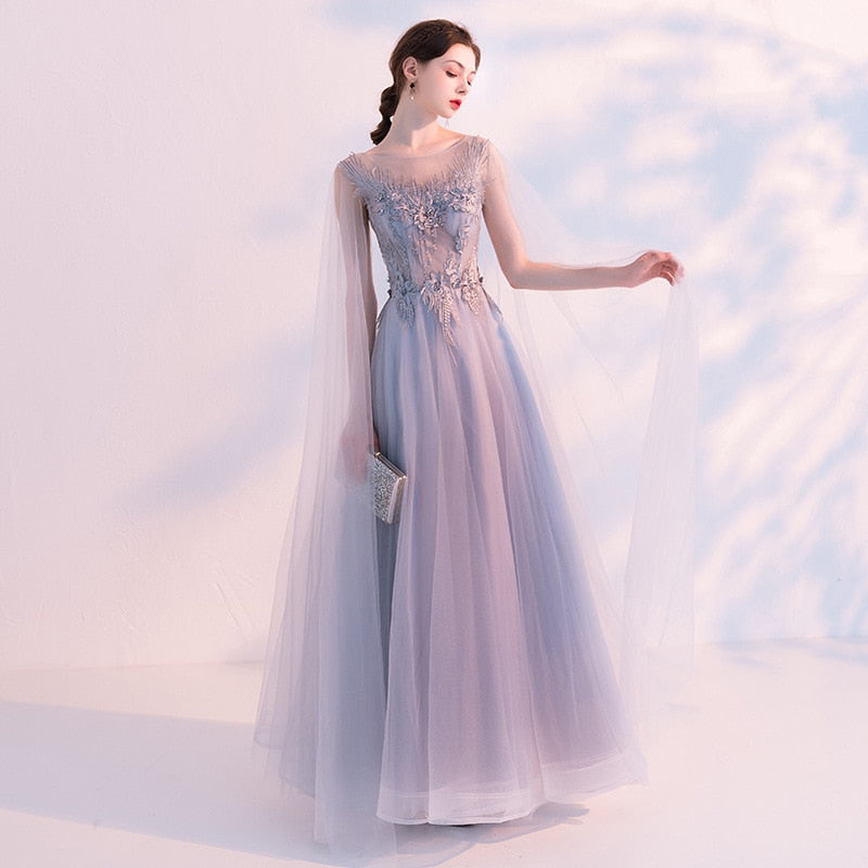 Noble Women Slim Qipao Exquisite Embroidery Beading Dress