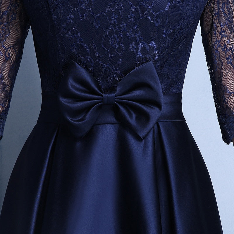 New Dress Cocktail Elegant Evening Dress Toast Clothing Female Casual Dames Jurken Temperament Spring Sommerkleid Annual Party A046