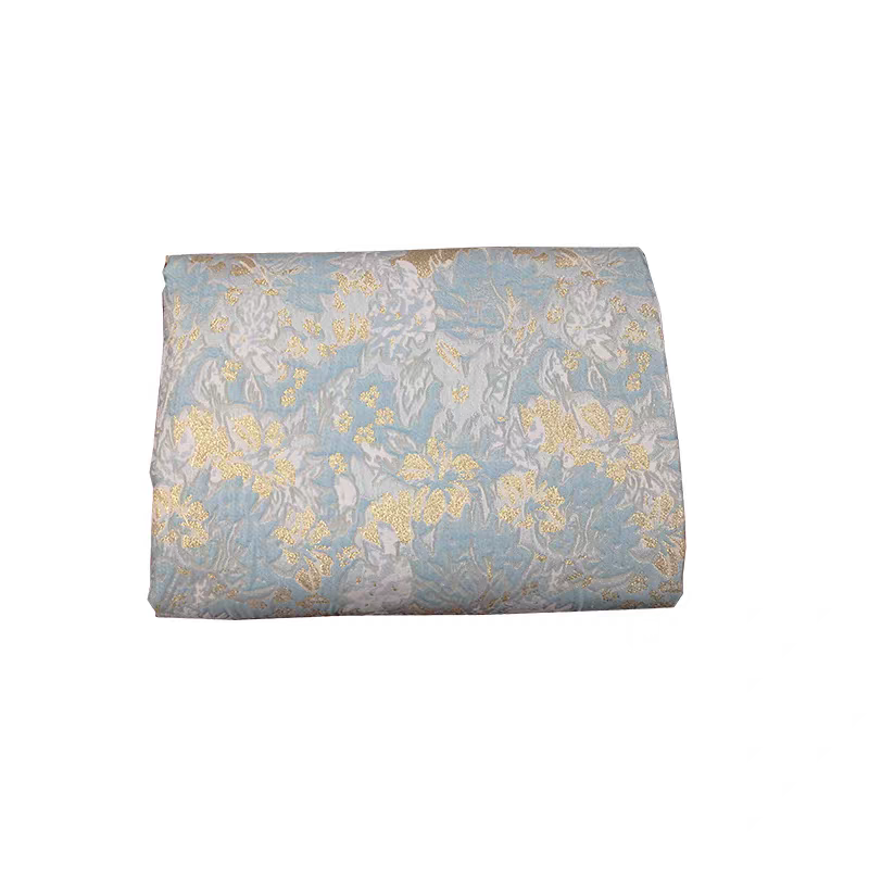 FAB-BROC-010 European imported jacquard windbreaker fabric spring and autumn high-end dress brocade clothing handmade bag fabric diy